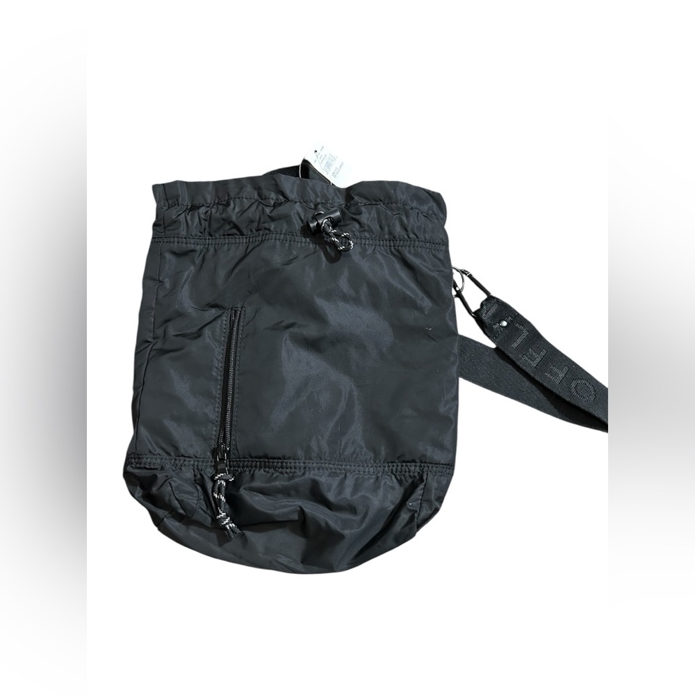 Offline by aerie Black Drawstring Crossbody Bag